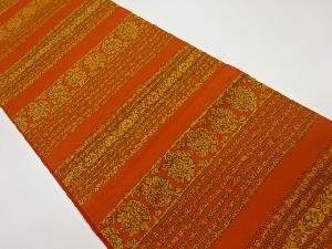 横段模様織出し全通洒落袋帯